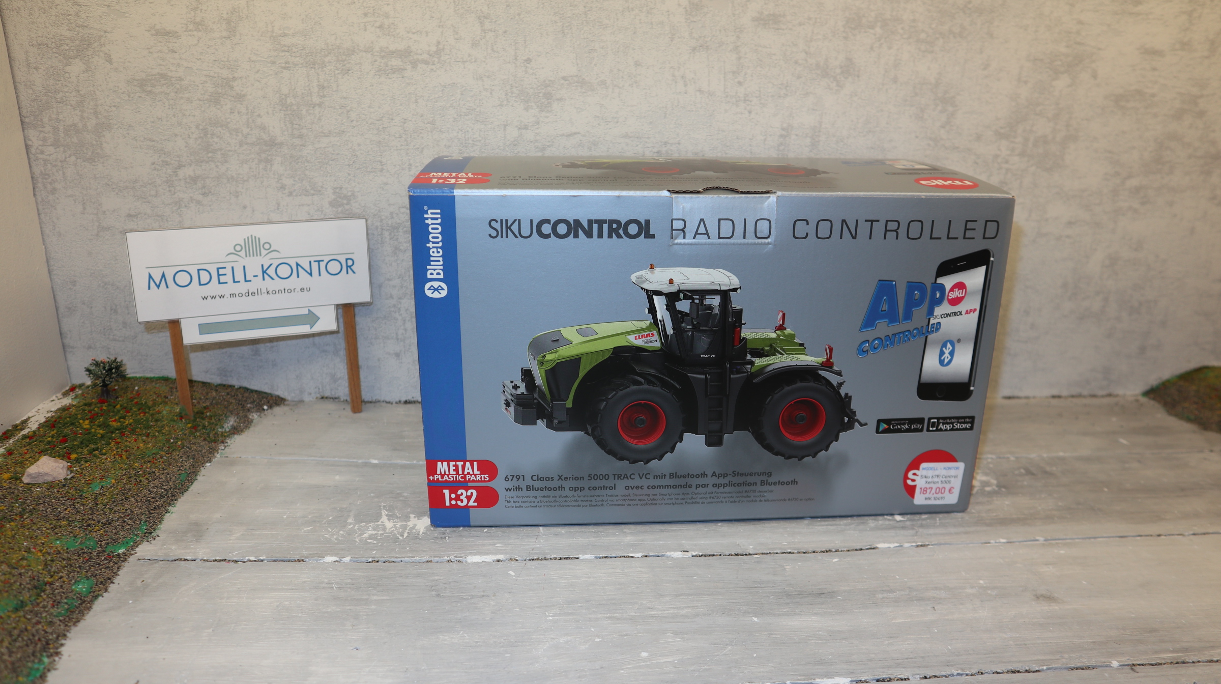 siku control claas xerion 5000